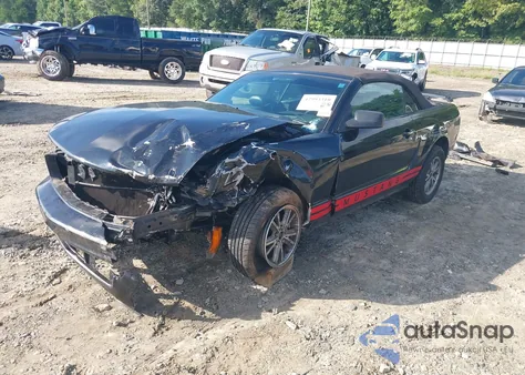 2005 Ford Mustang из США, поврежденный, VIN 1ZVFT84N455253724